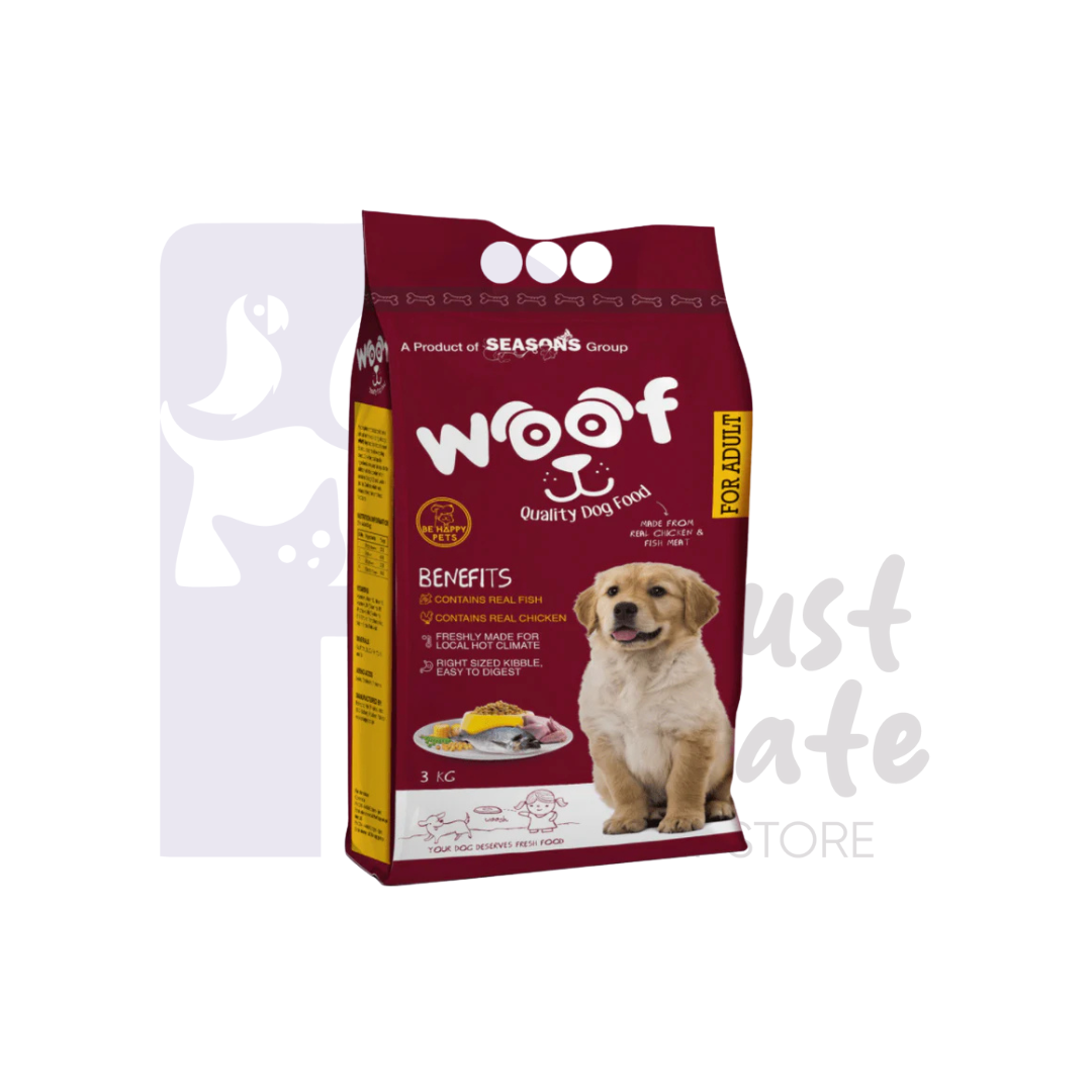 Woof Adult Dog Food – 3 KG