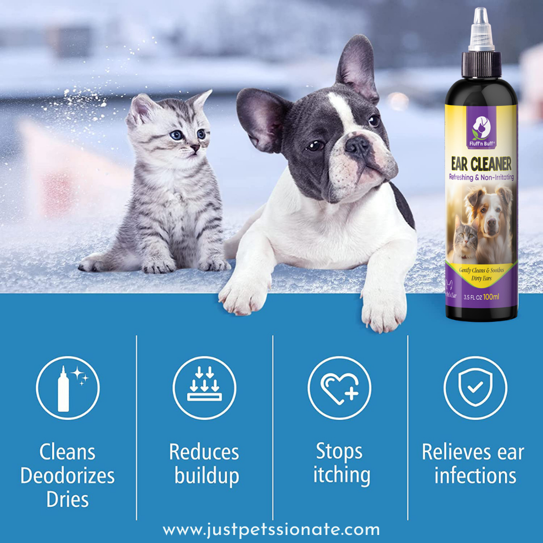 Fluff'n Buff Ear Cleaner ~ 100 ml