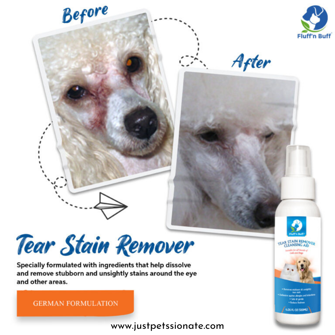 Fluff'n Buff Tear Stain Remover – 120ml
