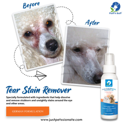 Fluff'n Buff Tear Stain Remover – 120ml