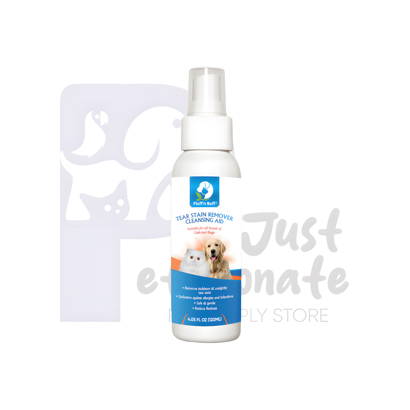 Fluff'n Buff Tear Stain Remover – 120ml