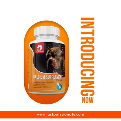 Fluff'n Buff Calcium Supplement for Dogs ~ 150g